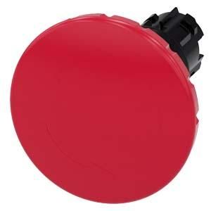 Siemens 3SU1000-1JB20-0AA0 emergency stop mushroom pushbutton 22mm round red 60mm rotary release