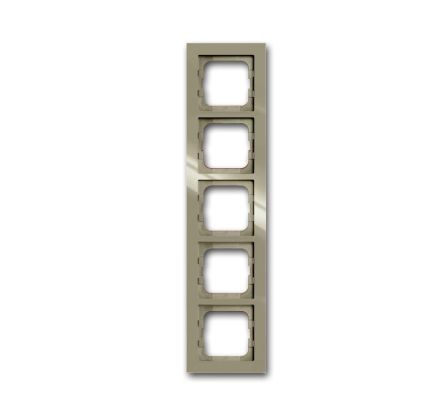 Busch-Jaeger 1725-299 cover frame, 5-way frame maison-beige
