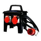 Doepke 09931302 DPB 32 01-110 Protection Box 16/32A solid rubber distributor