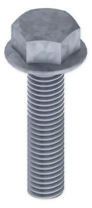 Unex 60849-C6 M8x35 galvanized class 6 screws