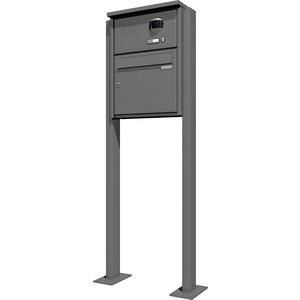 Ritto RGE1363120 Letterbox Freestanding Vertical Video, Pur, Stainless Steel