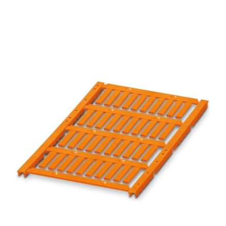 Phoenix Contact 0801465 UCT-WMT (18X4) OG orange unlabeled conductor marker