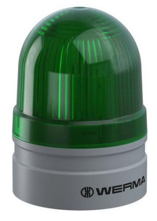 Werma 26022075 Mini TwinFLASH 24VAC/DC GN LED flashing light