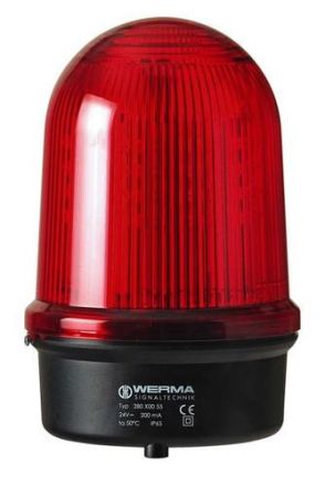 Werma 28012055 BM 24VDC RD LED rotating beacon