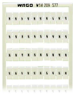 Wago 209-577 Imprint N (100X) WSB quick labeling