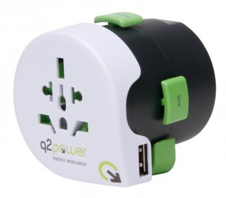Kopp 473203010 World Travel Qdapter USB Adapter