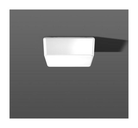 RZB 10422.002.1 9.1W 3000K 235x235x100 DKN white LED wall / ceiling light