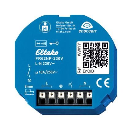 Eltako 30100543 FR62NP-230V switching actuator radio bus