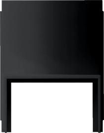 Gira 0017055 1-way channel 20x30mm black cable entry