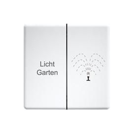 Eltako 30000963 DW-FT4CH for wireless pushbutton Swiss design double rocker