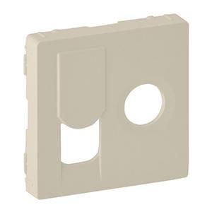Legrand 754831 cover Valena Life TV+RJ45 KAT6 UTP MW , (beige)