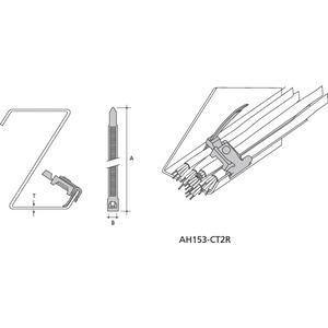 ABB Stotz-Kontakt 7TCA084030R0540 AH153-CT2R carrier clamp