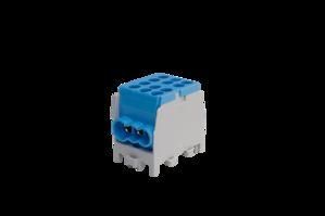 Pollmann 2080169 HLAK 25-1/4M2 blue stackable main line branch terminal