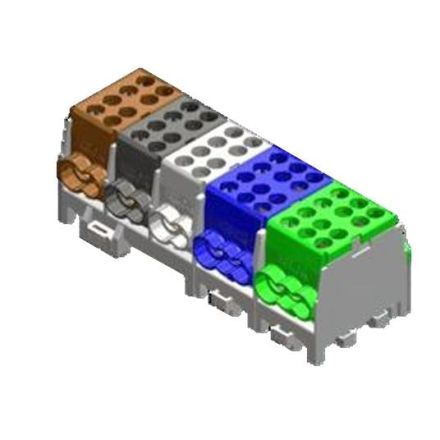Pollmann 2080523 HLAK 25-5/14 BSG-S 5-pole main line branch terminal