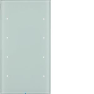 BERKER 75144850 Touch-Sensor Glass R.3 | 4-way, comfort | glass polar white