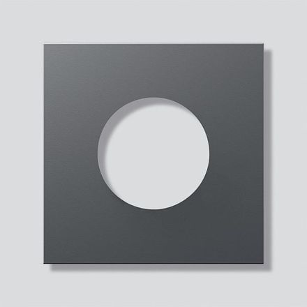 Siedle 200048701-00 cover frame ACM67X-/BCM65X-/CM61X-DG dark grey-Gl.