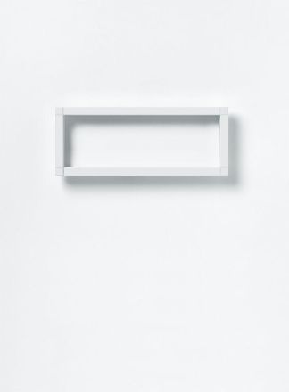 Siedle KR 611-3/1-0 SM combination frame in silver metallic