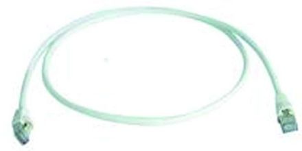 Telegärtner L00006A0304 MP8 FS500 LSZH 1: 1 Cat.6A-ISO 20m white patch cable S/FTP