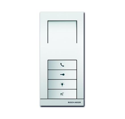 Busch-Jaeger 83210 AP-683 indoor station audio aluminum silver