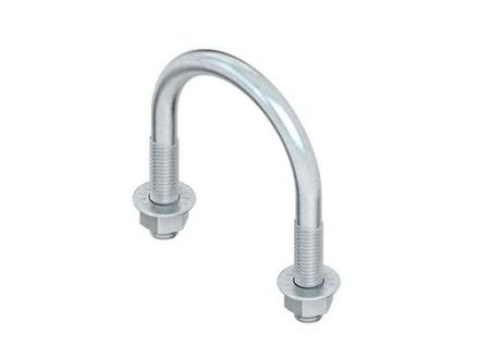 Niedax MIRB60F D: 30mm hot-dip galvanized round steel bracket