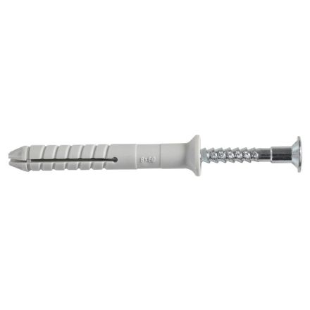 HAUPA 794028 nail dowel Ø6x80mm plastic with screw nail