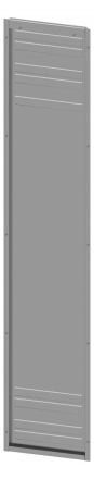 Siemens 8PQ2420-4BA02 SIVACON S4 IP4X 2000mmx400mm rear panel