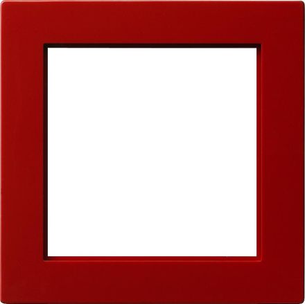 Gira 028243 adapter frame square. 50 x 50 mm S-Color Red