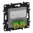 Legrand 864344 Niloe Step Sc/Apc Aluminium Fiber Optic Socket