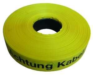 PROTEC.class 05104297 Construction site warning tapes PTWB1 (Caution cable) 250m route warning tape