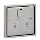 ELSO ELG3672511 central plate electric roller shutter switch JOY stainless steel