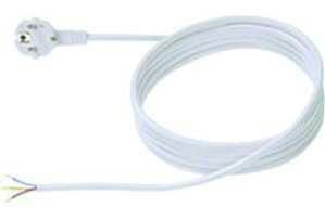 Bachmann 304.285 supply cable H05VV-F 3G1.0 3m white