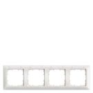 Siemens 5TG2554-1 frame titanium white 4-way 293x80mm