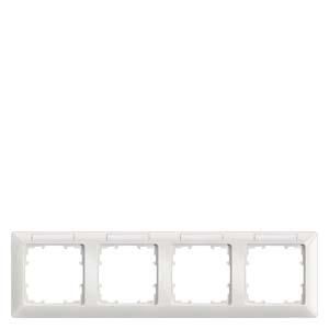 Siemens 5TG2554-1 frame titanium white 4-way 293x80mm