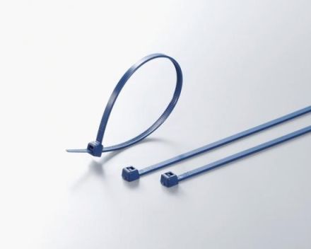 HellermannTyton 111-01341 MCTS100 100x2,5 blue metal cable ties