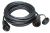 Kopp 140425040 rubber black Schuko extension 25m 3x1,5qmm
