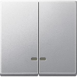 MERTEN MEG3420-0460 double rocker aluminum System M