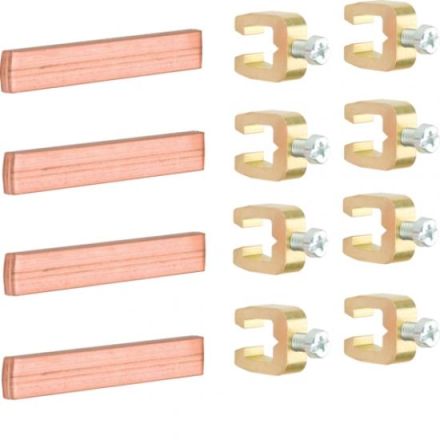 Hager UM05GR busbar connector 60mm universN 12x5mm 4-pole FR cabinets