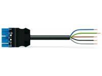 Wago 771-9985/206-601 connecting cable 5x1.5mm² St, 6000mm, black