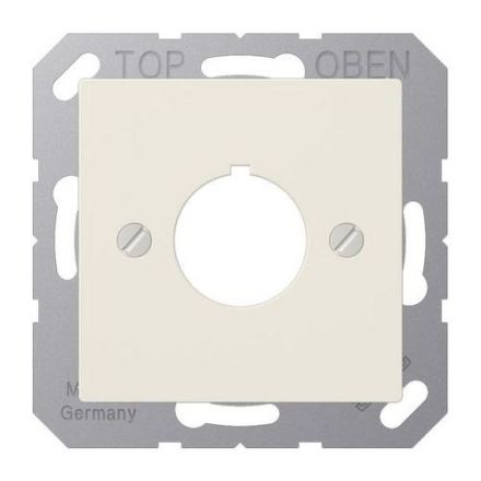 Jung A564 cover for control devices with 22.5 mm Ø, Duroplast, AS series, white