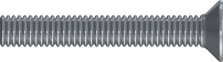 Reisser 000965V038-030030S-1 DIN 965 screw, Flaseko PZ, M 3 x 30, stainless steel A2, pickled, passivated, pack of 100