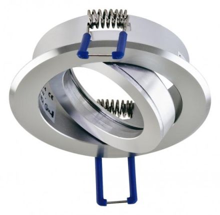 EVN 608014 round black aluminum GX5.3 max.50W 12V recessed ceiling spotlight