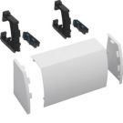 Hager FZ144 marshalling duct set pure white 1050mm for field distributor