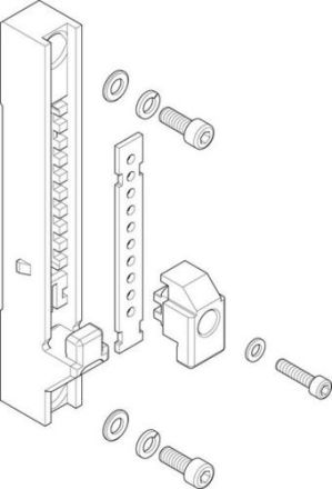 ABN 1-pole for CU 30x10mm busbar support (FST901N)