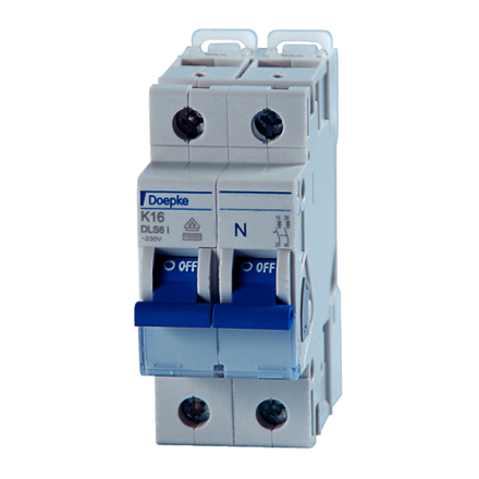 Doepke 09916596 DLS6I K32A 1-pole+N 10KA circuit breaker