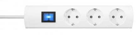 Kopp 232602016 UNOversal 3-way white 3m power strip