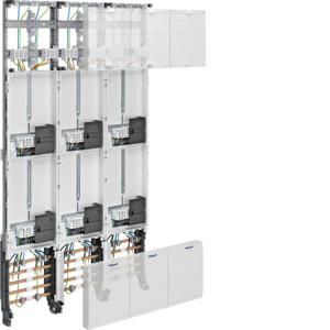 Hager ZL53W8N meter cabinet 6zp 3field 1350mm