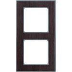 Hochköpper 00185691 2fach Nova Holz Wenge alu frame