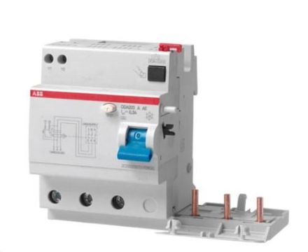 ABB Stotz-Kontakt 2CSB203701R3630 DDA203A-63/0,3AE f.S203 3P A63A 300mA FI-Block