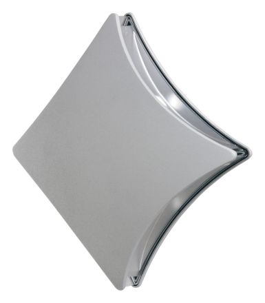 EVN WLRG1041402 rigid 4x1W IP54 warm white silver LED wall light