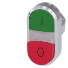 Siemens 3SU1050-3BB42-0AK0 double push button 22mm round